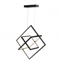  Graymar 45W LED Pendant Black-(AC7628BK)-Artcraft