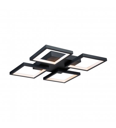 Graymar 24W LED Flush Mount Black-(AC7629BK)-Artcraft Graymar 24W LED Flush Mount Black-(AC7629BK)-Artcraft