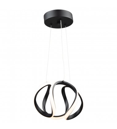  Mira 15W LED Pendant Black-(AC7637BK)-Artcraft