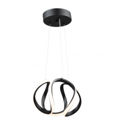  Mira 15W LED Pendant Black-(AC7637BK)-Artcraft