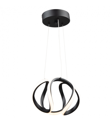 Mira 15W LED Pendant Black-(AC7637BK)-Artcraft Mira 15W LED Pendant Black-(AC7637BK)-Artcraft