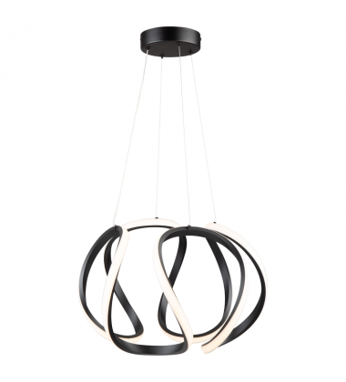 Mira 30W LED Pendant Black-(AC7638BK)-Artcraft Mira 30W LED Pendant Black-(AC7638BK)-Artcraft