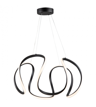 Mira 40W LED Pendant Black-(AC7639BK)-Artcraft Mira 40W LED Pendant Black-(AC7639BK)-Artcraft