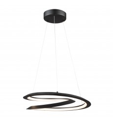 Ara 24W LED Pendant Black-(AC7677BK)-Artcraft Ara 24W LED Pendant Black-(AC7677BK)-Artcraft