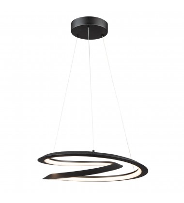 Ara 24W LED Pendant Black-(AC7677BK)-Artcraft Ara 24W LED Pendant Black-(AC7677BK)-Artcraft