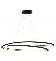Ara 45W LED Pendant Black-(AC7679BK)-Artcraft Ara 45W LED Pendant Black-(AC7679BK)-Artcraft