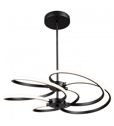  Equinox 30W LED Pendant Black-(AC7688BK)-Artcraft