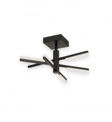  Stix - LED Semi-Flush Mount - Black-(AC7706BK)-Artcraft