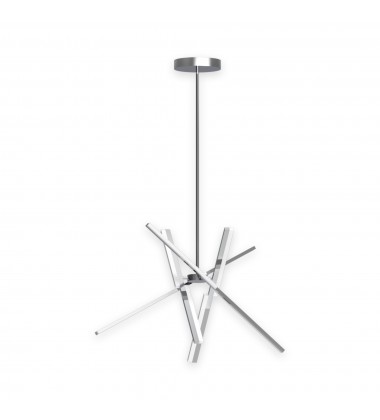  Stix - LED Pendant - Chrome-(AC7708CH)-Artcraft