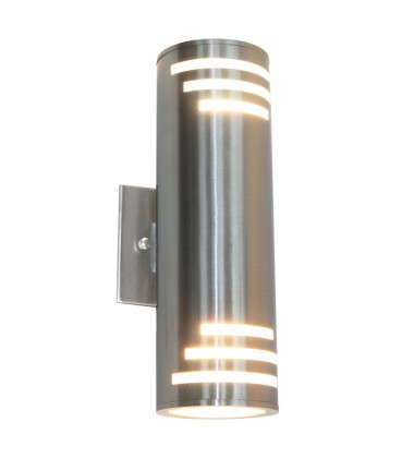 Nuevo 2-Light Outdoor Wall Light-(AC8005SS)-Artcraft  Nuevo 2-Light Outdoor Wall Light-(AC8005SS)-Artcraft