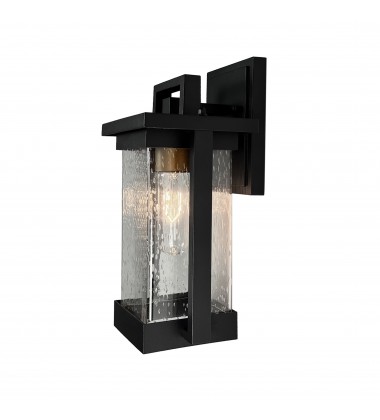 Port Charlotte Outdoor Wall Sconce Matte Black-(AC8021BK)-Artcraft Port Charlotte Outdoor Wall Sconce Matte Black-(AC8021BK)-Artcraft