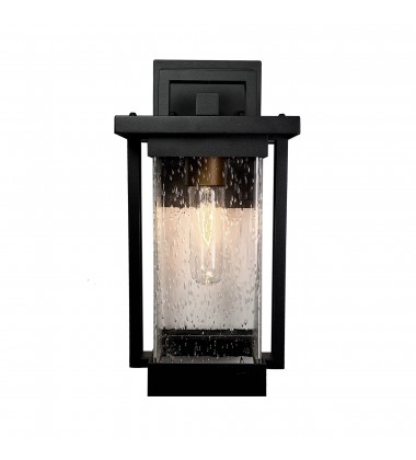 Port Charlotte Outdoor Wall Sconce Matte Black-(AC8022BK)-Artcraft Port Charlotte Outdoor Wall Sconce Matte Black-(AC8022BK)-Artcraft