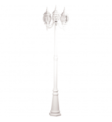  Classico 3-Light Outdoor Lantern and Post-(AC8099WH)-Artcraft