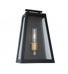  Charleston Large Outdoor 1 Light Wall Light-(AC8108BK)-Artcraft