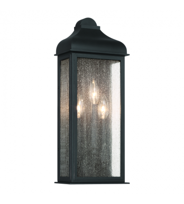 Madrid 3 Light Outdoor Wall Sconce, Black-(AC8187BK)-Artcraft Madrid 3 Light Outdoor Wall Sconce, Black-(AC8187BK)-Artcraft