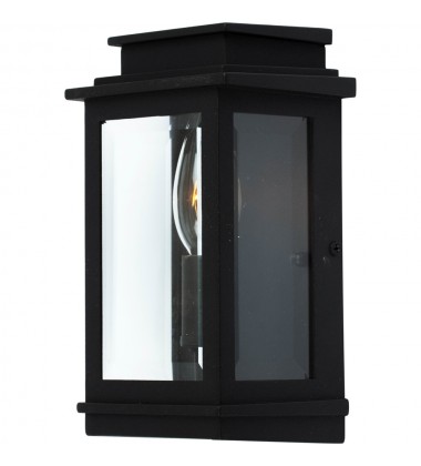  Freemont 1-Light Outdoor Wall Light-(AC8191BK)-Artcraft