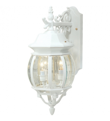  Classico 3-Light Outdoor Wall Light-(AC8361WH)-Artcraft