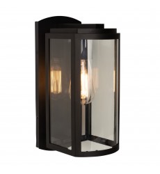 Lakewood Collection 1-Light Exterior Wall Light, Matte Black-(AC8691BK)-Artcraft