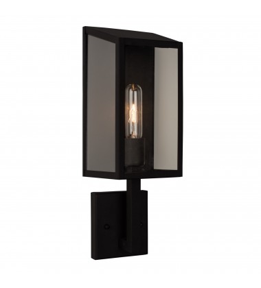  Sonesta Collection 1-Light Exterior Wall Light, Black-(AC8810BK)-Artcraft