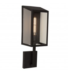  Sonesta Collection 1-Light Exterior Wall Light, Black-(AC8811BK)-Artcraft