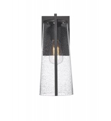  Portofino Collection Outdoor Wall Sconce, Black-(AC8821BK)-Artcraft