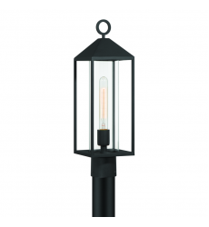 PORTSIDE OUTDOOR POST LIGHT-(AC8983BK)-Artcraft