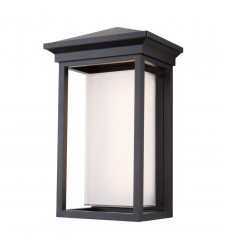  Overbrook 1-Light Outdoor Wall Light-(AC9132BK)-Artcraft