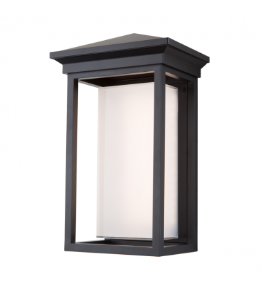 Overbrook 1-Light Outdoor Wall Light-(AC9132BK)-Artcraft Overbrook 1-Light Outdoor Wall Light-(AC9132BK)-Artcraft