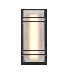  Sausalito 15W LED Outdoor Wall Light Black-(AC9191BK)-Artcraft
