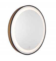 Reflections Mesh Round LED Mirror AM315 - Artcraft Reflections Mesh Round LED Mirror AM315 - Artcraft