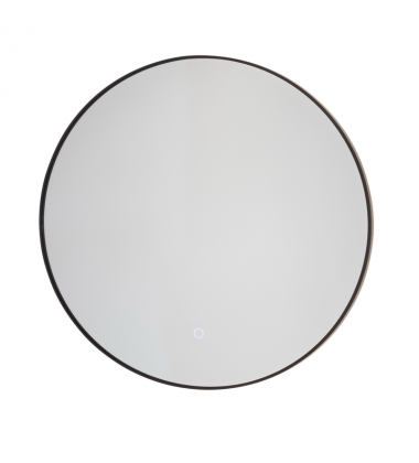 Reflections Collection 23W LED Wall Mirror Black-(AM327)-Artcraft Reflections Collection 23W LED Wall Mirror Black-(AM327)-Artcraft