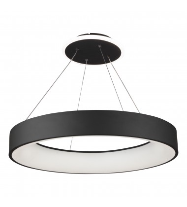  Lazio Collection Integrated LED Chandelier, Black-(BT2011BK)-Artcraft