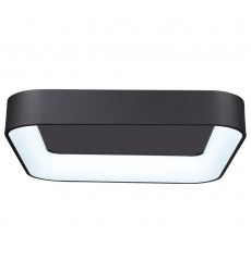  Lazio Collection Integrated LED Flush Mount, Black-(BT2020BK)-Artcraft