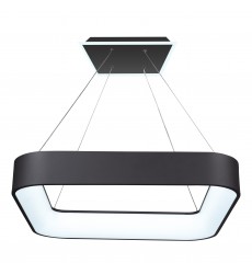  Lazio Collection Integrated LED Chandelier, Black-(BT2021BK)-Artcraft