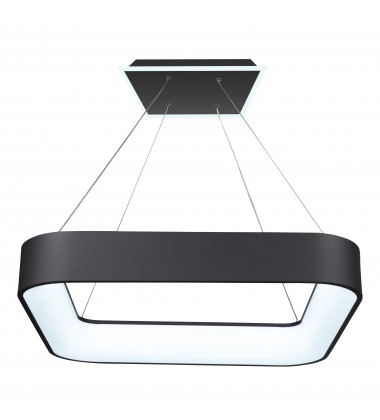  Lazio Collection Integrated LED Chandelier, Black-(BT2021BK)-Artcraft