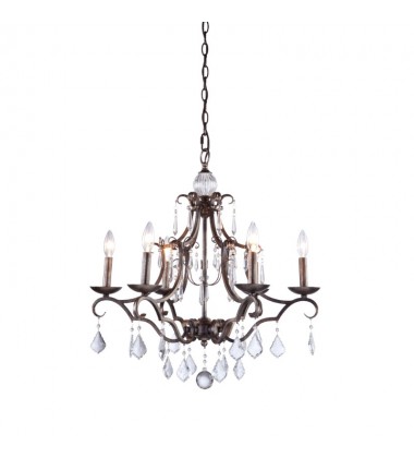  Vintage CL1576DB Chandelier - Artcraft