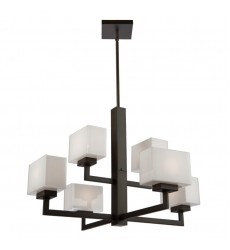  Cube Light SC13186OB Chandelier - Artcraft