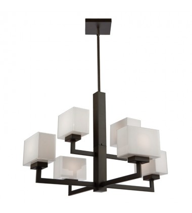  Cube Light SC13186OB Chandelier - Artcraft