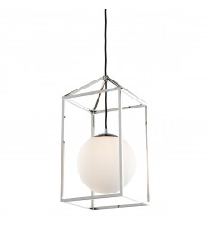  Eclipse 1 Light Pendant-(SC13271PN)-Artcraft