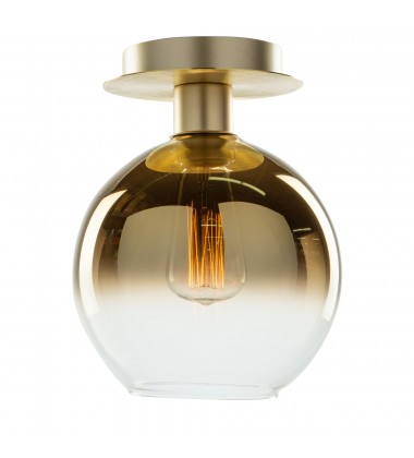 Morning Mist 1 Light Semi-Flush Mount-(SC13280GD)-Artcraft Morning Mist 1 Light Semi-Flush Mount-(SC13280GD)-Artcraft