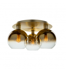  Morning Mist 3 Light Semi-Flush Mount-(SC13282GD)-Artcraft