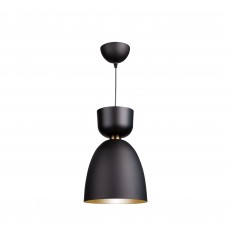  Tempo 1 Light Pendant-(SC13291BK)-Artcraft