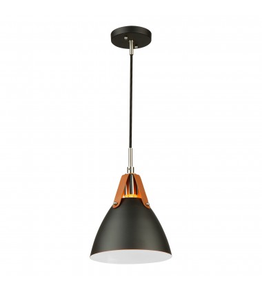 Tote 1 Light Pendant Black-(SC13321BK)-Artcraft