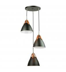  Tote 3 Light Pendant Black-(SC13323BK)-Artcraft