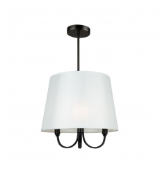  Rhythm 3 Light Pendant Black-(SC13330BK)-Artcraft