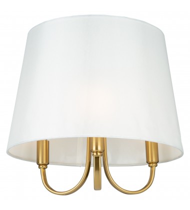  Rhythm 3 Light Semi-Flush Mount Brushed Gold-(SC13334BG)-Artcraft
