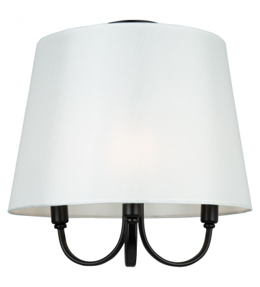 Rhythm 3 Light Semi-Flush Mount Black-(SC13334BK)-Artcraft Rhythm 3 Light Semi-Flush Mount Black-(SC13334BK)-Artcraft
