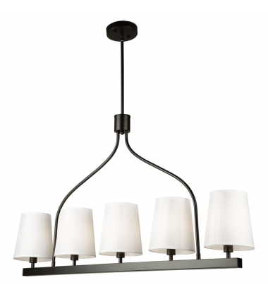 Rhythm 5 Light Island Black-(SC13336BK)-Artcraft Rhythm 5 Light Island Black-(SC13336BK)-Artcraft