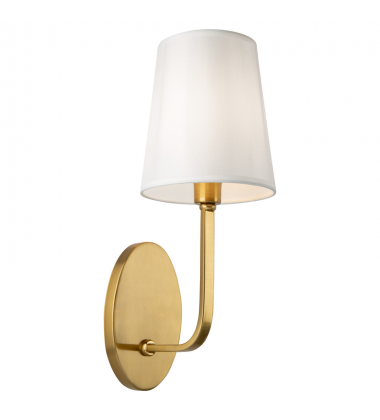Rhythm 1 Light Sconce Brushed Gold-(SC13337BG)-Artcraft Rhythm 1 Light Sconce Brushed Gold-(SC13337BG)-Artcraft