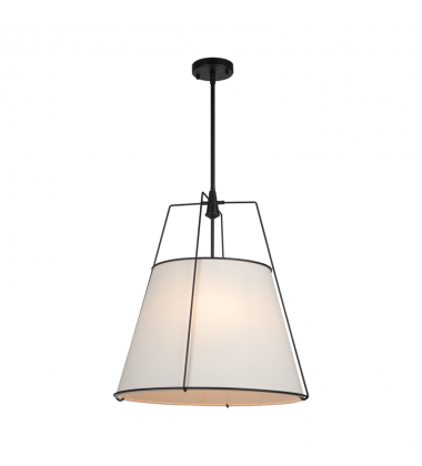 Pullman Collection 4-Light Pendant Black-(SC13364BK)-Artcraft Pullman Collection 4-Light Pendant Black-(SC13364BK)-Artcraft